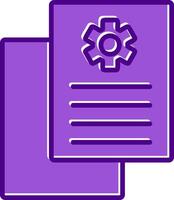 Working Report Vector Icon