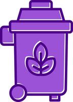 Trash Bin Vector Icon