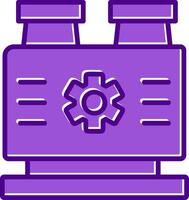 Factory Machine Vector Icon