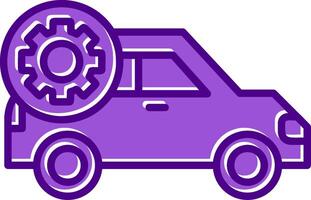 Car Setting Vector Icon