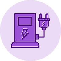 Charging Station Vector Icon