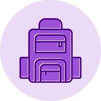 Backpack Vector Icon