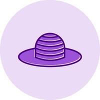 Dom sombrero vector icono