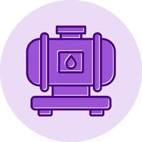 Factory Tank Vector Icon