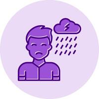 Depression Vector Icon