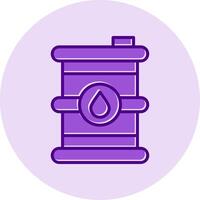 Oil Barrel Vector Icon