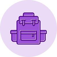 Backpack Vector Icon