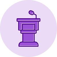 Podium Vector Icon