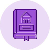 Architecture Book Vector Icon