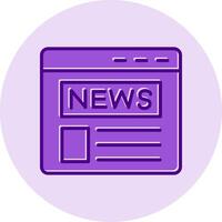 News Vector Icon