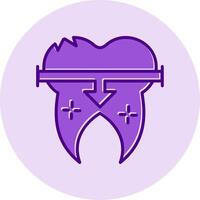 dental vector icono