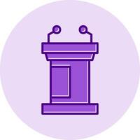 Podium Vector Icon