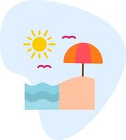 Beach Vector Icon