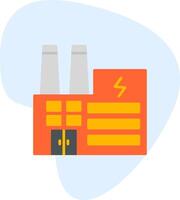 Electric Factory Vector Icon