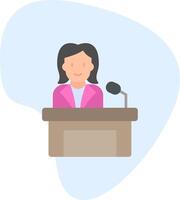 Speech Vector Icon