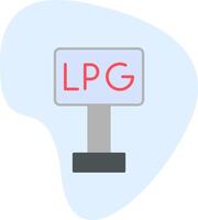 Liquefied Petroleum Gas Vector Icon