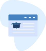 Online Education Vector Icon