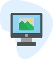 Computer Gallery Vector Icon