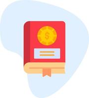 Financial Book Vector Icon