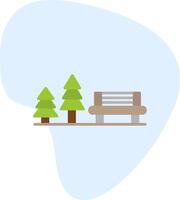 Rest Area Vector Icon