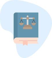 Law Book Vector Icon