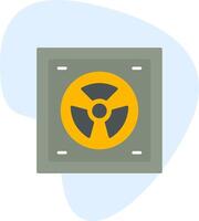 Radioactive Vector Icon