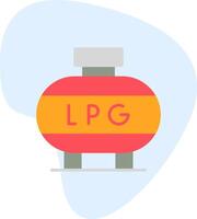 Liquefied Petroleum Gas Vector Icon