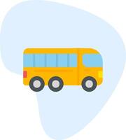 icono de vector de bus