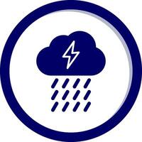 Rain Vector Icon