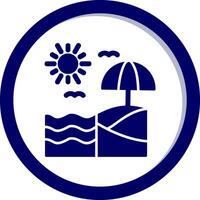 Beach Vector Icon