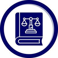 Justice Book Vector Icon