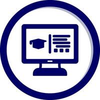 Online Education Vector Icon