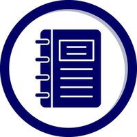 Notebook Vector Icon