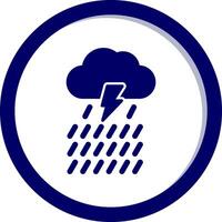 Rain Vector Icon