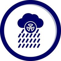 Acid Rain Vector Icon