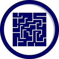 Maze Vector Icon