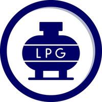 Liquefied Petroleum Gas Vector Icon