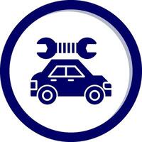 Car maintenance Vector Icon