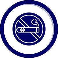 ningún icono de vector de cigarro