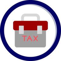 Tax Portfolio Vector Icon