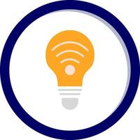 Smart Bulb Vector Icon