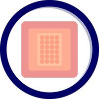 Nicotine Patch Vector Icon