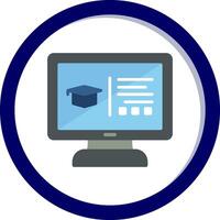 Online Education Vector Icon