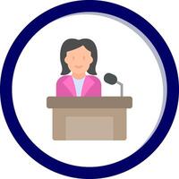 Speech Vector Icon