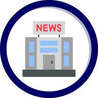 News Office Vector Icon