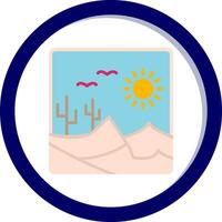 Desert Vector Icon