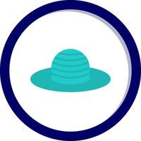 Dom sombrero vector icono