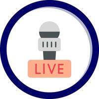 Live Vector Icon