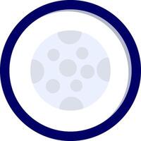 Full Moon Vector Icon