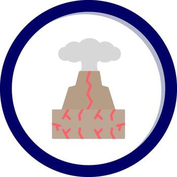 Volcano Vector Icon